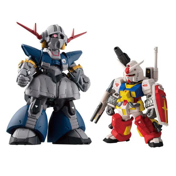Plamo-Kyoshiro - MSN-02 Perfect Zeong - PF-78-1 Perfect Gundam - Bandai Shokugan - Candy Toy - FW Gundam Converge - FW Gundam Converge:Core (Bandai) [Shop Exclusive]ㅤ – Bandai Spirits – ActionFigureBrasil