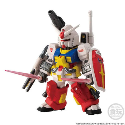 Plamo-Kyoshiro - MSN-02 Perfect Zeong - PF-78-1 Perfect Gundam - Bandai Shokugan - Candy Toy - FW Gundam Converge - FW Gundam Converge:Core (Bandai) [Shop Exclusive]ㅤ – Bandai Spirits – ActionFigureBrasil — ângulo diferente