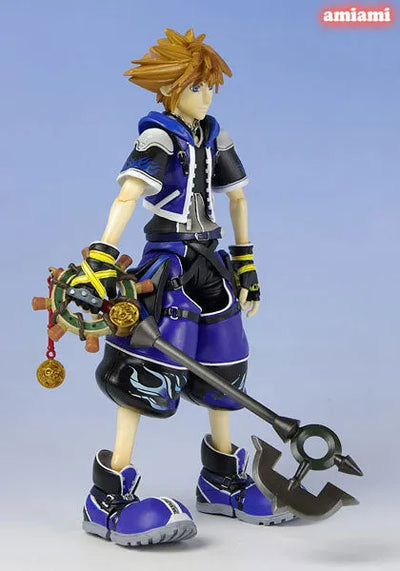 Play Arts - Kingdom Hearts II: Sora Wisdom Formㅤ – Square Enix – ActionFigure Brasil — ângulo diferente