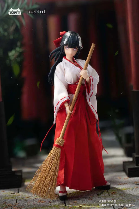 Pocket Art Series PA005 - Exorcism Shrine Maiden - Tsubaki - 1/12 (HASUKI)ㅤ – HASUKI – ActionFigureBrasil