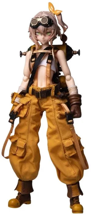 Pocket Art Series - PA007 - Mechanic Fiona - 1/12 (HASUKI)ㅤ – HASUKI – ActionFigureBrasil