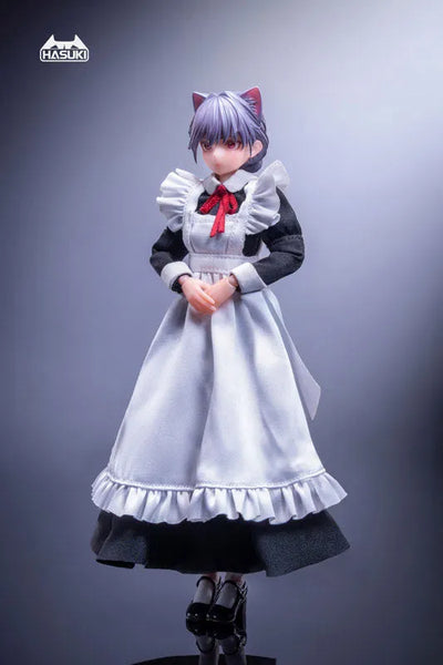 Pocket Art Series - PA010 - Maid Musketeer - FKEY - 1/12 (HASUKI)ㅤ – HASUKI – ActionFigureBrasil — ângulo diferente