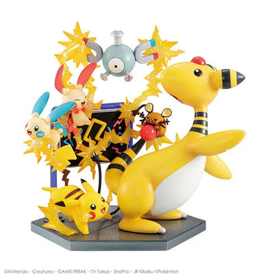 Pocket Monsters - Coil - Dedenne - Denryuu - Minun - Pikachu - Plusle - G.E.M. EX - Electric Power! (MegaHouse)ㅤ – MegaHouse – ActionFigureBrasil
