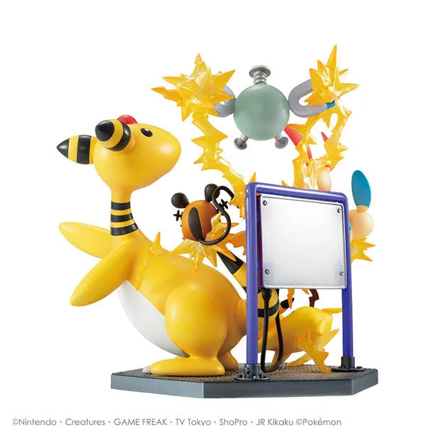 Pocket Monsters - Coil - Dedenne - Denryuu - Minun - Pikachu - Plusle - G.E.M. EX - Electric Power! (MegaHouse)ㅤ – MegaHouse – ActionFigureBrasil