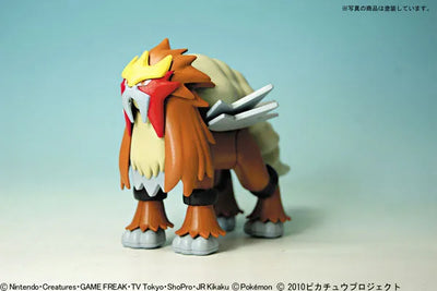 Pocket Monsters Diamond & Pearl - Entei - Pokémon Plamo - 11 (Bandai)ㅤ – Bandai – ActionFigureBrasil