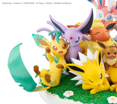 Pocket Monsters - Eevee - Flareon - Umbreon - Vaporeon - Jolteon - Espeon - Glaceon - Leafeon - Sylveon - G.E.M. EX (MegaHouse)ㅤ – MegaHouse – ActionFigureBrasil — detalhe do produto