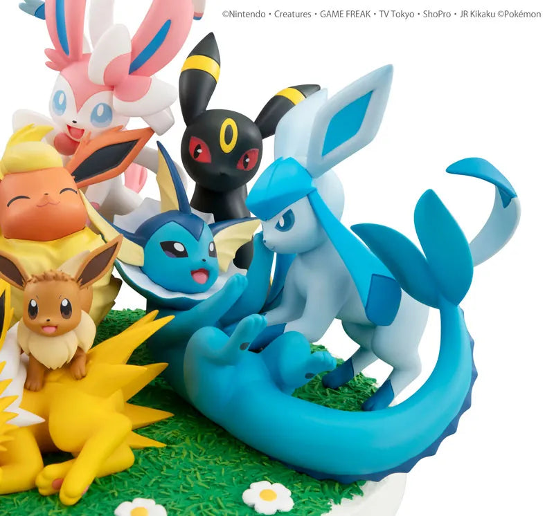 Pocket Monsters - Eevee - Flareon - Umbreon - Vaporeon - Jolteon - Espeon - Glaceon - Leafeon - Sylveon - G.E.M. EX (MegaHouse)ㅤ – MegaHouse – ActionFigureBrasil