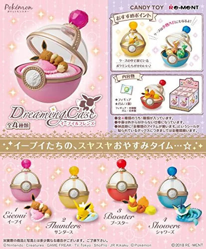 Pocket Monsters - Eievui - Candy Toy - Eievui & Friends Dreaming Case - 1 (Re-Ment)ㅤ – Re-Ment As Manufacturer – ActionFigureBrasil