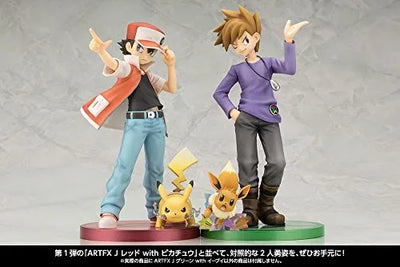 Pocket Monsters - Eievui - Okido Green - ARTFX J - Pokémon Figure Series - 1/8 (Kotobukiya)ㅤ – Kotobukiya – ActionFigureBrasil — com base expositora