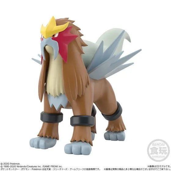 Pocket Monsters - Entei - Suicune - Raikou - Pokémon Scale World Candy Toy - 1/20 - Set of 3 Figures (Bandai) [Shop Exclusive]ㅤ – Bandai – ActionFigureBrasil