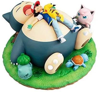 Pocket Monsters - Fushigidane - Kabigon - Pikachu - Purin - Satoshi - Zenigame - G.E.M. EX - G.E.M. Pocket Monsters Series (MegaHouse)ㅤ – MegaHouse – ActionFigureBrasil