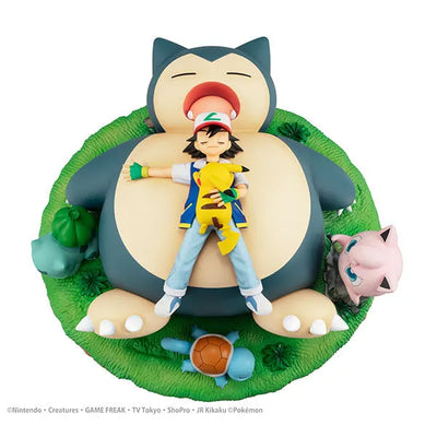 Pocket Monsters - Fushigidane - Kabigon - Pikachu - Purin - Satoshi - Zenigame - G.E.M. EX - G.E.M. Pocket Monsters Series (MegaHouse)ㅤ – MegaHouse – ActionFigureBrasil — acessórios