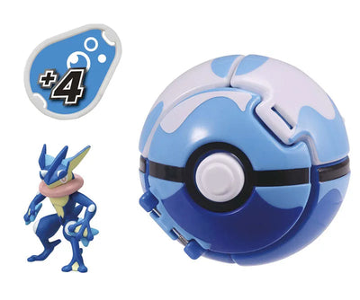 Pocket Monsters - Gekkouga - Monster Collection - Poké Del-Z - Dive Ball (Takara Tomy)ㅤ – Takara Tomy – ActionFigureBrasil