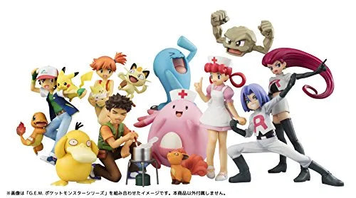 Pocket Monsters - Joy - Lucky - G.E.M. (MegaHouse)ㅤ – MegaHouse – ActionFigureBrasil