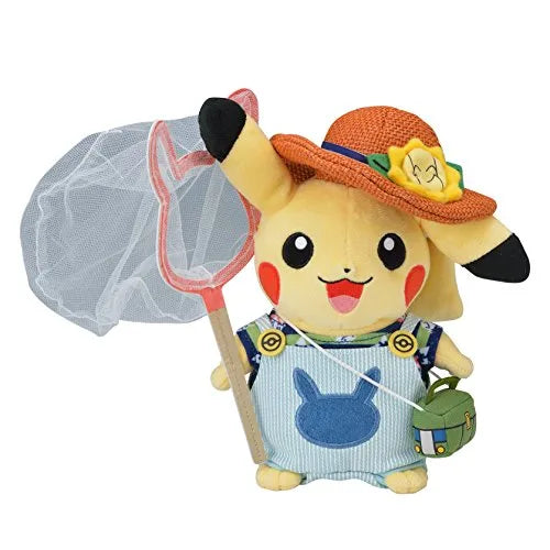 Pocket Monsters - Kimawari - Pikachu - Denjimushi - Pokécen Plush - Pokémon Summer Lifeㅤ – Pokemon Center – ActionFigureBrasil