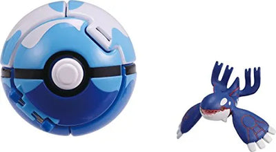 Pocket Monsters - Kyogre - Monster Collection - Poké Del-Z - Dive Ball (Takara Tomy)ㅤ – Takara Tomy – ActionFigureBrasil