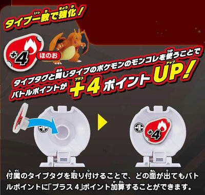 Pocket Monsters - Lizardon - Monster Collection - Poké Del-Z - Hyper Ball (Takara Tomy)ㅤ – Takara Tomy – ActionFigureBrasil — close