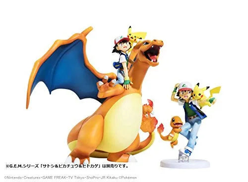 Pocket Monsters - Lizardon - Pikachu - Satoshi - G.E.M.ㅤ – MegaHouse – ActionFigureBrasil
