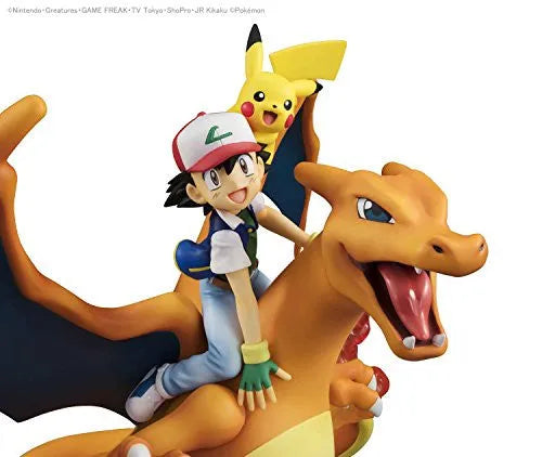 Pocket Monsters - Lizardon - Pikachu - Satoshi - G.E.M.ㅤ – MegaHouse – ActionFigureBrasil