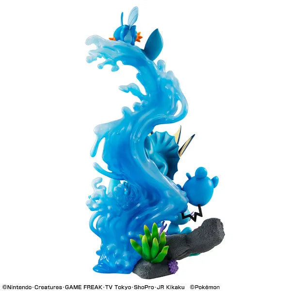 Pocket Monsters - Maril - Mizugorou - Showers - Tattu - Upah - Waninoko - G.E.M. EX - Mizu Type Dive to Blue (MegaHouse)ㅤ – MegaHouse – ActionFigureBrasil