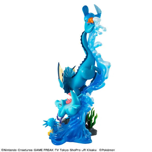 Pocket Monsters - Maril - Mizugorou - Showers - Tattu - Upah - Waninoko - G.E.M. EX - Mizu Type Dive to Blue (MegaHouse)ㅤ – MegaHouse – ActionFigureBrasil