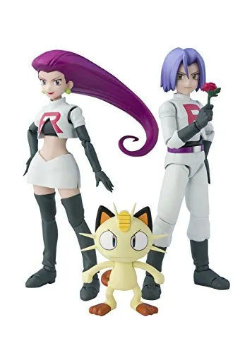 Pocket Monsters - Musashi - Nyarth - S.H.Figuartsㅤ – Bandai – ActionFigureBrasil