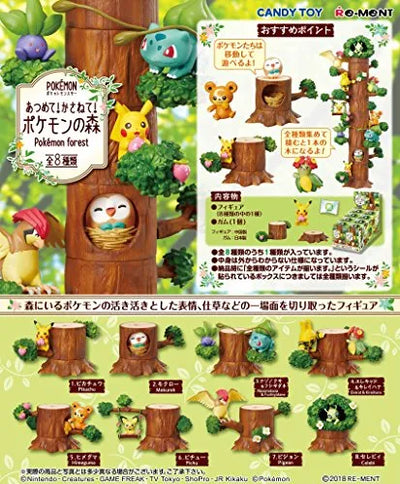 Pocket Monsters - Pikachu - Candy Toy - Atsumete! Kasanete! Pokémon no Mori - 1 (Re-Ment)ㅤ – Re-Ment – ActionFigureBrasil