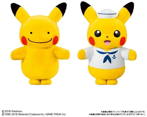 Pocket Monsters - Pikachu - Candy Toy - Bandai Shokugan - Pokemofu Doll - ♂ (Bandai)ㅤ – Bandai – ActionFigureBrasil