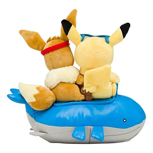 Pocket Monsters - Pikachu - Eievui - Whaloh - Pokécen Plushㅤ – Pokemon Center – ActionFigure Brasil