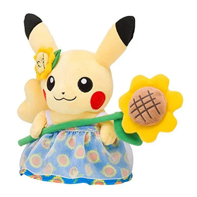 Pocket Monsters - Pikachu - Himanuts - Kimawari - Pokécen Plush - Pokémon Summer Lifeㅤ – Pokémon Center – ActionFigureBrasil — detalhe do produto