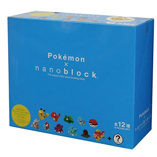 Pocket Monsters - Pikachu - Mini Pocket Monsters Series 01 - Nanoblock - Pokémon x Nanoblock - NBMPM_01 (Kawada)ㅤ – Kawada – ActionFigureBrasil