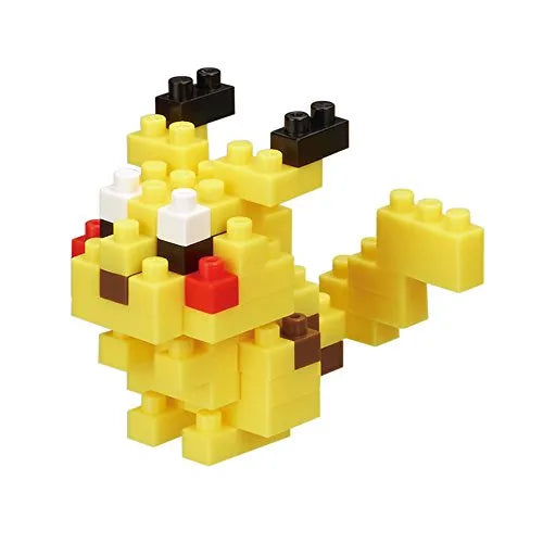 Pocket Monsters - Pikachu - Mini Pocket Monsters Series 01 - Nanoblock - Pokémon x Nanoblock - NBMPM_01 (Kawada)ㅤ – Kawada – ActionFigureBrasil