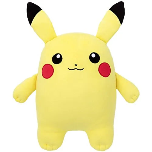 Pocket Monsters - Pikachu - Mocchi-Mocchi- - Pokémon Mocchi-Mocchi- Nuigurumi - M Size (45 cm)ㅤ – Takara Tomy Arts – ActionFigureBrasil