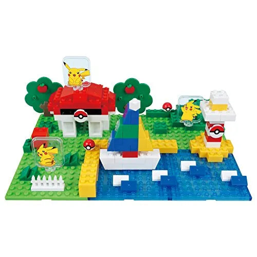 Pocket Monsters - Pikachu - Nanoblock+ - Pokémon x Nanoblock PP-006 - Pikachu Set (Kawada)ㅤ – Kawada – ActionFigureBrasil