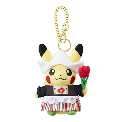 Pocket Monsters - Pikachu - Plush Mascot - World Pikachu - Dutch Pikachuㅤ – Pokémon Center – ActionFigureBrasil