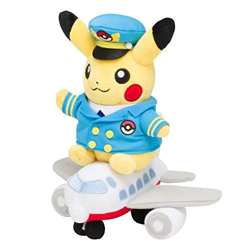 Pocket Monsters - Pikachu - Pokécen Plush - Plane ver.ㅤ – Pokémon Center – ActionFigureBrasil