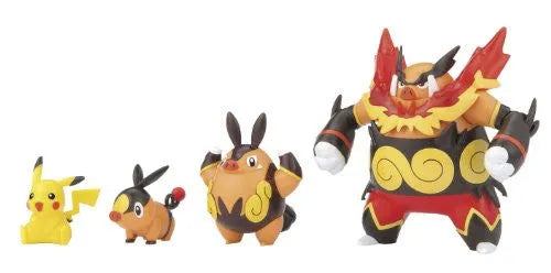 Pocket Monsters - Pikachu - Pokemon Evolution Set - Pokemon Plamo - 16 (Bandai)ㅤ – Bandai – ActionFigureBrasil
