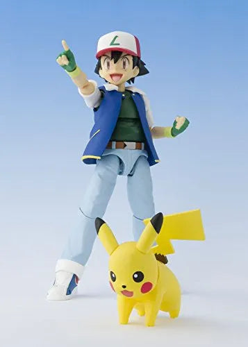 Pocket Monsters - Pikachu - Satoshi - S.H.Figuartsㅤ – Bandai – ActionFigureBrasil