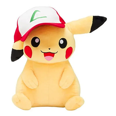 Pocket Monsters - Pokemon Center Original - Pikachu wearing a hat - Plushㅤ – The Pokémon Company – ActionFigureBrasil