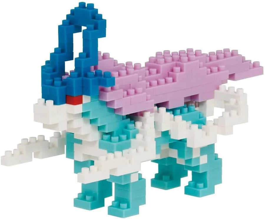 Pocket Monsters - Suicune - Nanoblock - Pokémon x Nanoblock - NBPM_091 (Kawada)ㅤ – Kawada – ActionFigureBrasil