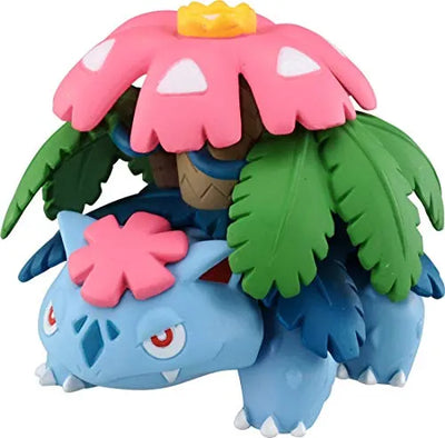 Pocket Monsters Sun & Moon - Fushigibana - Moncolle Ex - Monster Collection - ESP_12 - Mega Fushigibana (Takara Tomy)ㅤ – Takara Tomy – ActionFigureBrasil