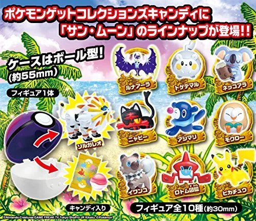 Pocket Monsters Sun & Moon - Nekkoara - Candy Toy - Pokémon Get Collections Candy - Pokémon Get Collections Candy Sun & Moon (Takara Tomy A.R.T.S)ㅤ – Takara Tomy A. R. T. S As Manufacturer – ActionFigureBrasil