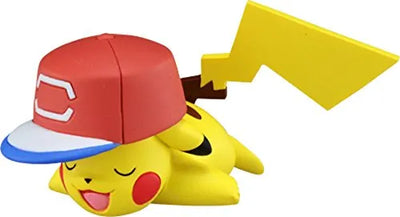 Pocket Monsters Sun & Moon - Pikachu - Moncolle Ex S - Monster Collection - EMC_25 - Satoshi's Pikachu (Alola Cap) (Takara Tomy)ㅤ – Takara Tomy As Manufacturer – ActionFigureBrasil