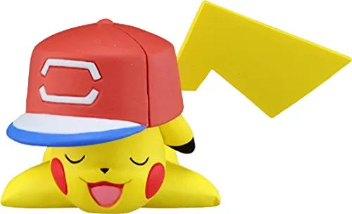 Pocket Monsters Sun & Moon - Pikachu - Moncolle Ex S - Monster Collection - EMC_25 - Satoshi's Pikachu (Alola Cap) (Takara Tomy)ㅤ – Takara Tomy As Manufacturer – ActionFigureBrasil