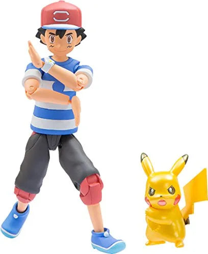 Pocket Monsters Sun & Moon - Satoshi - Moncolle Ex - Monster Collection - Z Move ver. (Takara Tomy)ㅤ – Takara Tomy – ActionFigureBrasil