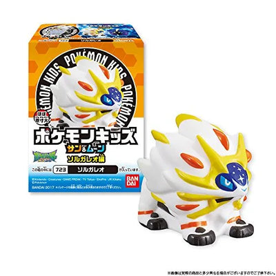 Pocket Monsters Sun & Moon - Solgaleo - Pokemon Kids - Pokémon Kids Sun & Moon Solgaleo Hen - 723 (Bandai)ㅤ – Bandai – ActionFigureBrasil — embalagem
