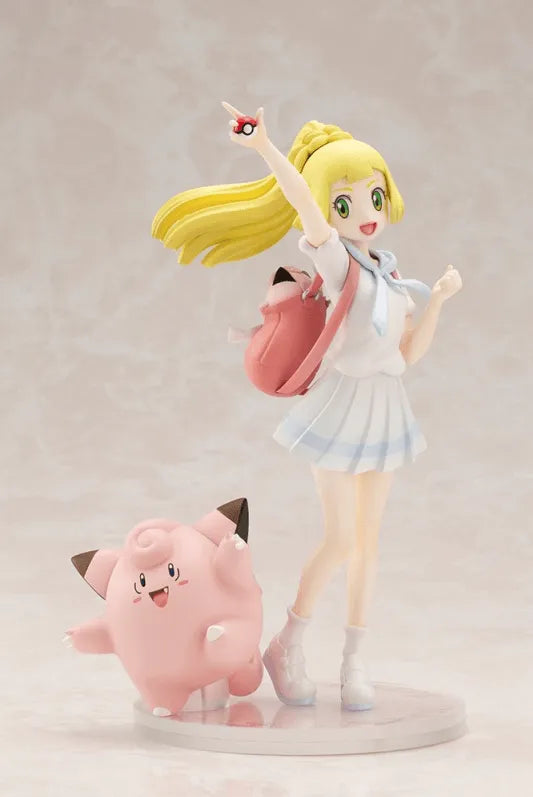 Pocket Monsters Ultra Moon - Pocket Monsters Ultra Sun - Lilie - Pippi - Pokémon Figure Series - 1/8 - Ganba ver.ㅤ – Pokémon Center – ActionFigureBrasil