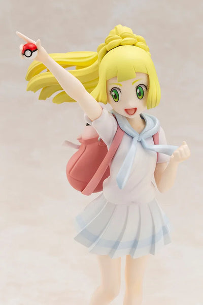 Pocket Monsters Ultra Moon - Pocket Monsters Ultra Sun - Lillie - Pippi - Pokémon Center Original Figure - 1/8 - Ganba ver. -2023 Re-release (Kotobukiya)ㅤ – Kotobukiya – ActionFigureBrasil — embalagem