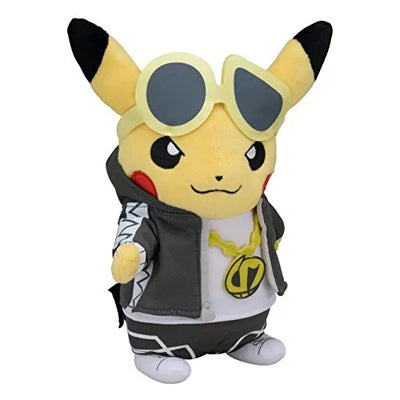 Pocket Monsters Ultra Moon - Pocket Monsters Ultra Sun - Pikachu - Boss Gokko Pikachu - Guzma ver.ㅤ – Pokémon Center – ActionFigureBrasil — ângulo diferente