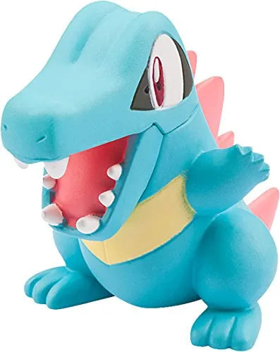 Pocket Monsters - Waninoko - 3 Starter Pokémon Vol. 2 - Moncolle 20th Anniversary - Moncolle Ex - Monster Collection - Johto Region (Takara Tomy)ㅤ – Takara Tomy As Manufacturer – ActionFigureBrasil — close